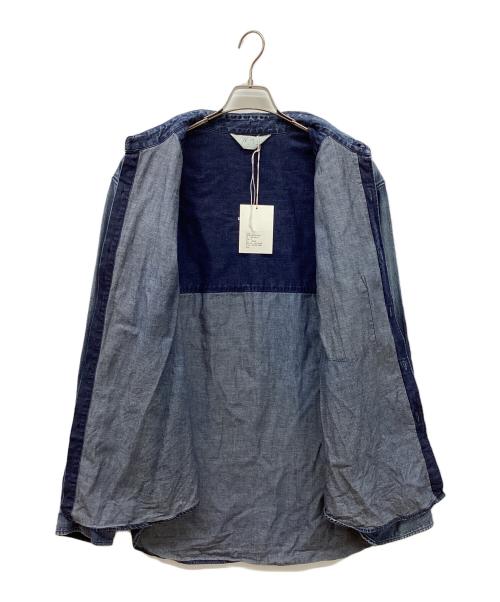 ANCELLM（アンセルム）ANCELLM (アンセルム) DRESS DENIM SHIRT　デニムシャツ　ANC-SH44-A インディゴ サイズ:2の古着・服飾アイテム
