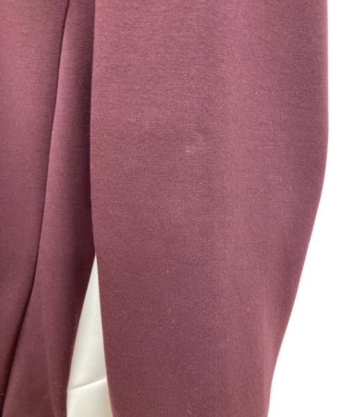 CRONOS（クロノス）CRONOS (クロノス) Diagonal paneling hoodie　ダイアグラムパネリングフーディ　　パーカー バーガンディー サイズ:Mの古着・服飾アイテム