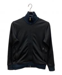 dunhill（ダンヒル）の古着「バイカラートラックジャケット」｜ブラック