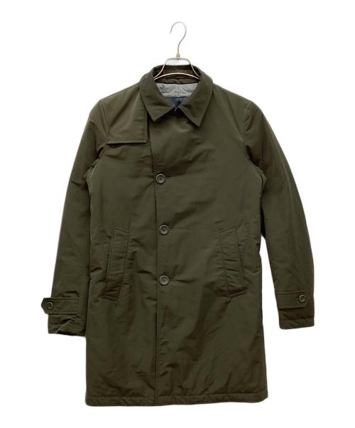 HERNO（ヘルノ）HERNO (ヘルノ) SUB-ZERO シングルトレンチ ダウンコート カーキ サイズ:44の古着・服飾アイテム