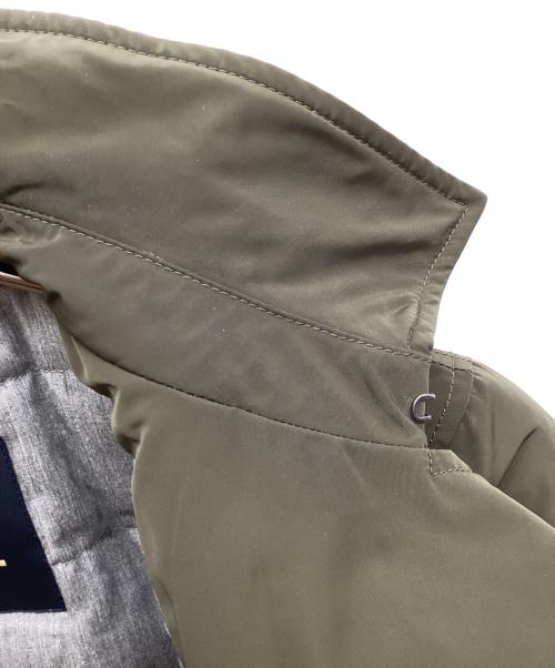 HERNO（ヘルノ）HERNO (ヘルノ) SUB-ZERO シングルトレンチ ダウンコート カーキ サイズ:44の古着・服飾アイテム