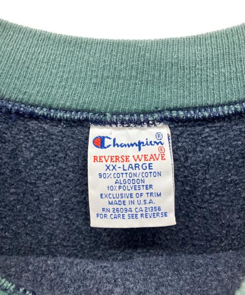 Champion（チャンピオン）Champion (チャンピオン) 90's刺繍タグリバースウィーブスウェット ネイビー サイズ:XXLの古着・服飾アイテム