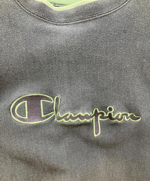 Champion（チャンピオン）Champion (チャンピオン) 90's刺繍タグリバースウィーブスウェット ネイビー サイズ:XXLの古着・服飾アイテム
