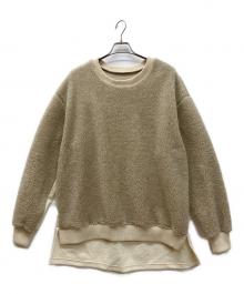 Y's（ワイズ）の古着「バック切替ボアスウェット　YX-T04-161」｜アイボリー