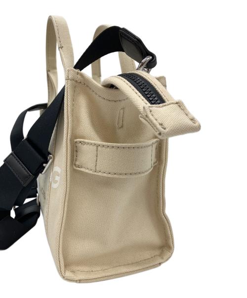 MARC JACOBS（マークジェイコブズ）MARC JACOBS (マークジェイコブス) ザ キャンバス トート バッグ スモール　M0016493 アイボリーの古着・服飾アイテム