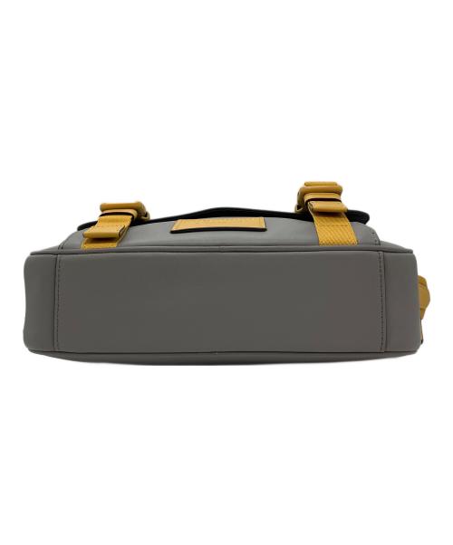 COACH（コーチ）COACH (コーチ) ショルダーバッグ　C5300　トラック クロスボディ グレー×イエローの古着・服飾アイテム