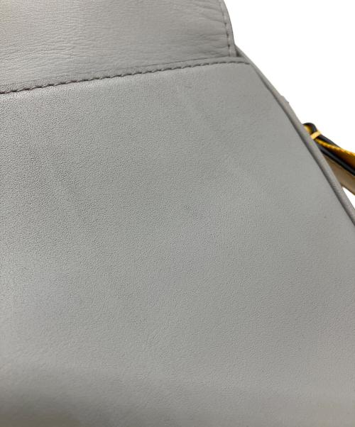 COACH（コーチ）COACH (コーチ) ショルダーバッグ　C5300　トラック クロスボディ グレー×イエローの古着・服飾アイテム