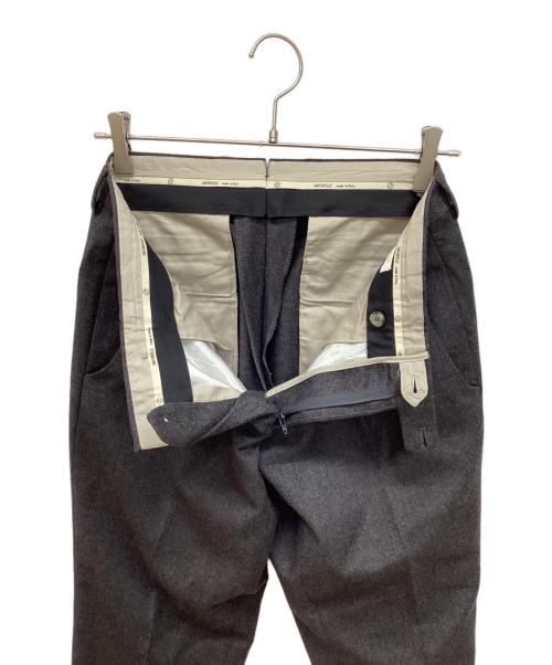 Santaniello（サンタニエッロ）Santaniello (サンタニエッロ) ウールスラックス パンツ グレー サイズ:46の古着・服飾アイテム