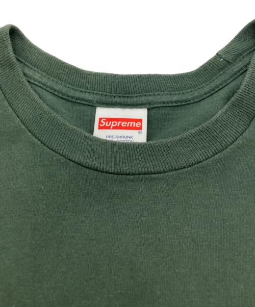 SUPREME（シュプリーム）SUPREME (シュプリーム) INDEPENDENT (インディペンデント) Old English Tee グリーン サイズ:Mの古着・服飾アイテム