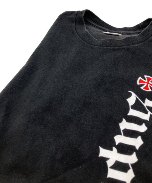 SUPREME（シュプリーム）SUPREME (シュプリーム) INDEPENDENT (インディペンデント) Old English Tee　オールド イングリッシュTシャツ ブラック サイズ:Mの古着・服飾アイテム