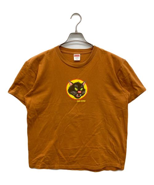 SUPREME（シュプリーム）SUPREME (シュプリーム) Black Cat Tee オレンジ サイズ:Mの古着・服飾アイテム
