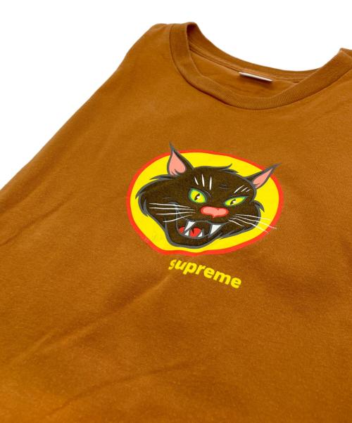SUPREME（シュプリーム）SUPREME (シュプリーム) Black Cat Tee オレンジ サイズ:Mの古着・服飾アイテム