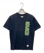 SUPREMEシュプリーム）の古着「VERTICAL LOGO TEE」｜ブラック