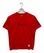 SUPREMEシュプリーム）の古着「Peace S/S TEE」｜レッド