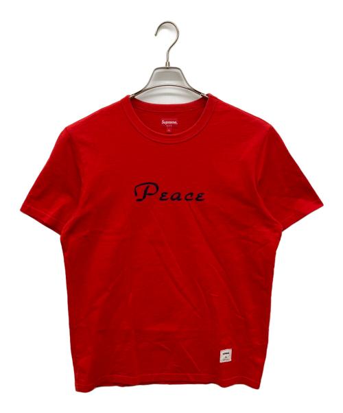 SUPREME（シュプリーム）SUPREME (シュプリーム) Peace S/S TEE レッド サイズ:Lの古着・服飾アイテム
