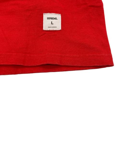 SUPREME（シュプリーム）SUPREME (シュプリーム) Peace S/S TEE レッド サイズ:Lの古着・服飾アイテム