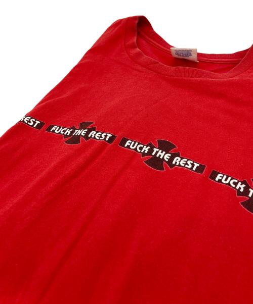 SUPREME（シュプリーム）SUPREME (シュプリーム) INDEPENDENT (インディペンデント) Independent Tee レッド サイズ:Lの古着・服飾アイテム