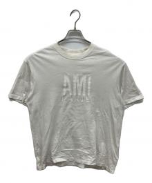 AMI Alexandre Mattiussi（アミアレクサンドルマテュッシ）の古着「ビッグロゴTシャツ」｜ホワイト