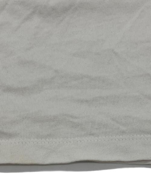 AMI Alexandre Mattiussi（アミアレクサンドルマテュッシ）AMI Alexandre Mattiussi (アミアレクサンドルマテュッシ) ビッグロゴTシャツ ホワイト サイズ:XSの古着・服飾アイテム