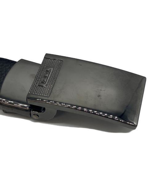 TUMI（トゥミ）TUMI (トゥミ) レザーベルト ブラックの古着・服飾アイテム