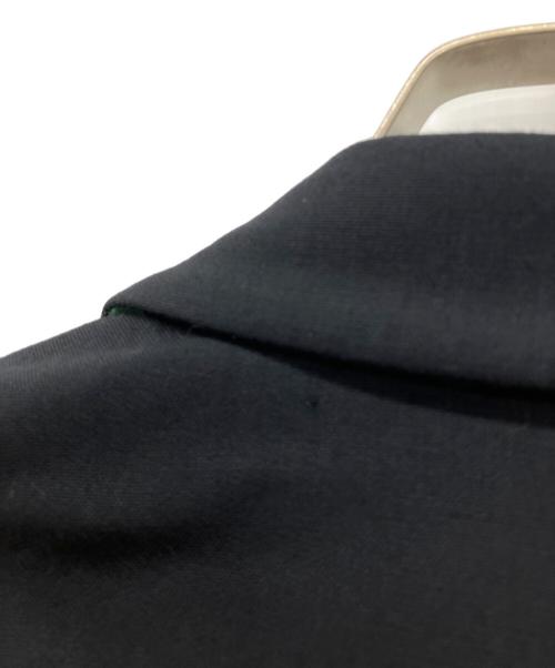 LACOSTE（ラコステ）LACOSTE (ラコステ) ソリッドウールテーラードジャケット ネイビー サイズ:52の古着・服飾アイテム