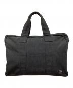 PORTERポーター）の古着「スモーキーブリーフケース」｜グレー