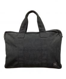 PORTER（ポーター）の古着「スモーキーブリーフケース」｜グレー
