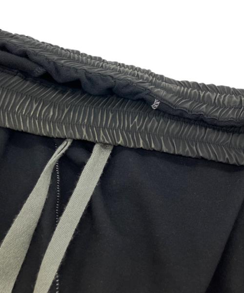 A.F homme（エーエフ オム）A.F homme (エーエフ オム) フロントステッチサルエルハーフパンツ ブラック サイズ:46の古着・服飾アイテム