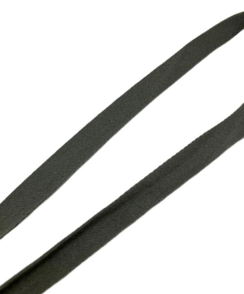 A.F homme（エーエフ オム）A.F homme (エーエフ オム) フロントステッチサルエルハーフパンツ ブラック サイズ:46の古着・服飾アイテム