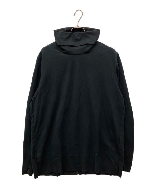 ATTACHMENT（アタッチメント）ATTACHMENT (アタッチメント) COOLMAX SMOOTH CLOTH HIGH NECKED T-SHIRT L/S（クールマックス スムース クロス ハイネックド ティーシャツ エルエス） ブラック サイズ:-の古着・服飾アイテム