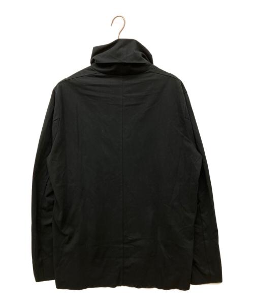 ATTACHMENT（アタッチメント）ATTACHMENT (アタッチメント) COOLMAX SMOOTH CLOTH HIGH NECKED T-SHIRT L/S（クールマックス スムース クロス ハイネックド ティーシャツ エルエス） ブラック サイズ:-の古着・服飾アイテム