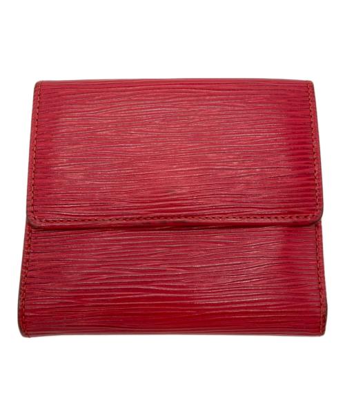 LOUIS VUITTON（ルイ ヴィトン）LOUIS VUITTON (ルイ ヴィトン) エピ ポルトモネ ビエ カルト クレディコンパクトウォレット レッドの古着・服飾アイテム