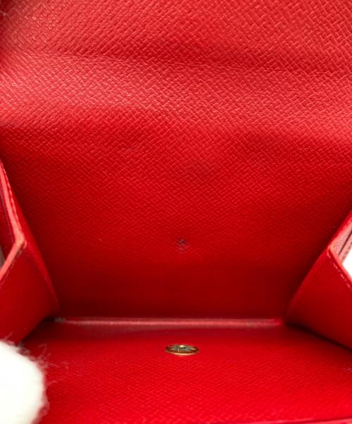 LOUIS VUITTON（ルイ ヴィトン）LOUIS VUITTON (ルイ ヴィトン) エピ ポルトモネ ビエ カルト クレディコンパクトウォレット レッドの古着・服飾アイテム