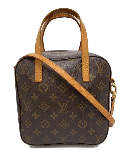 LOUIS VUITTON（ルイ ヴィトン）LOUIS VUITTON (ルイ ヴィトン) スポンティーニ　モノグラム　M47500　2WAYハンドバッグ ブラウンの古着・服飾アイテム