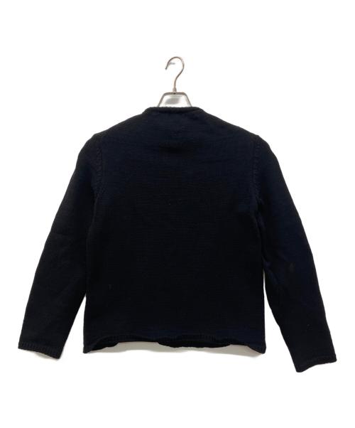 NUMBER (N)INE（ナンバーナイン）NUMBER (N)INE (ナンバーナイン) クルーネックニット ブラック サイズ:3の古着・服飾アイテム