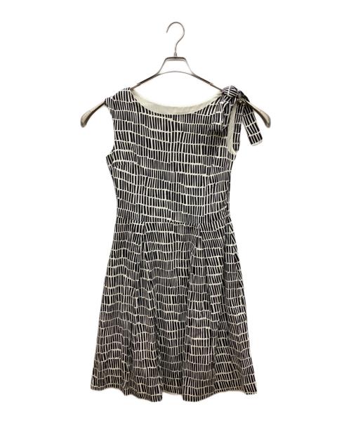marimekko（マリメッコ）marimekko (マリメッコ) ノースリーブワンピース ブラック サイズ:38の古着・服飾アイテム