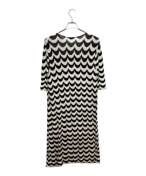 marimekko（マリメッコ）marimekko (マリメッコ) 半袖ワンピース ブラック サイズ:Ｓの古着・服飾アイテム