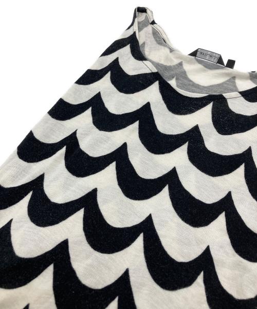marimekko（マリメッコ）marimekko (マリメッコ) 半袖ワンピース ブラック サイズ:Ｓの古着・服飾アイテム