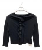 Y'sワイズ）の古着「60/ HARD TWISTED CARDIGAN」｜ブラック