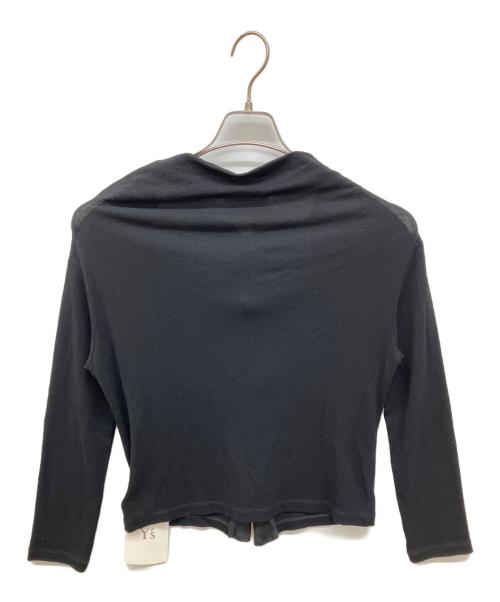 Y's（ワイズ）Y's (ワイズ) 60/ HARD TWISTED CARDIGAN ブラック サイズ:2の古着・服飾アイテム
