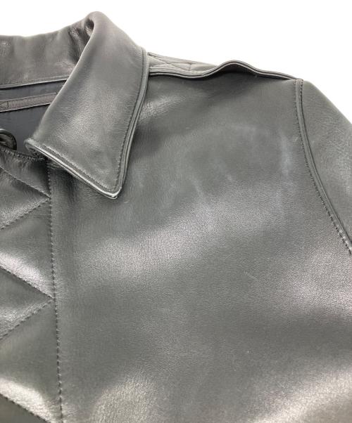 OCCUPY（オキュパイ）OCCUPY (オキュパイ) A-2型レザージャケット ブラック サイズ:Mの古着・服飾アイテム