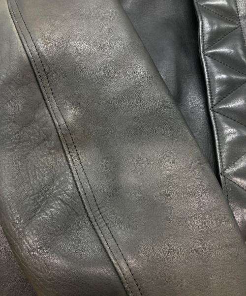 OCCUPY（オキュパイ）OCCUPY (オキュパイ) A-2型レザージャケット ブラック サイズ:Mの古着・服飾アイテム