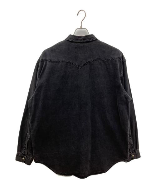 LEVI'S REDTAB（リーバイスレッドタブ）LEVI'S REDTAB (リーバイスレッドタブ) 90'sウエスタンシャツ ブラック サイズ:Lの古着・服飾アイテム