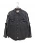 LEVI'S REDTAB（リーバイスレッドタブ）の古着「90'sウエスタンシャツ」｜ブラック