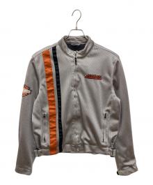 HARLEY-DAVIDSON（ハーレーダビッドソン）の古着「メッシュジャケット」｜グレー
