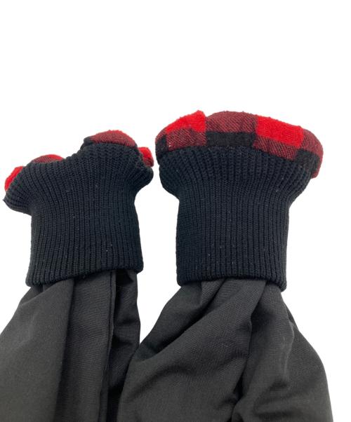 KING LOUIE（キングルイ）KING LOUIE (キングルイ) ブルゾン　フーリースジャケット ブラック サイズ:XLの古着・服飾アイテム