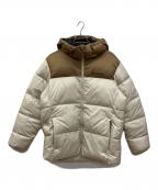 Columbiaコロンビア）の古着「パフェクトIIフーデッドジャケット」｜ブラウン×アイボリー