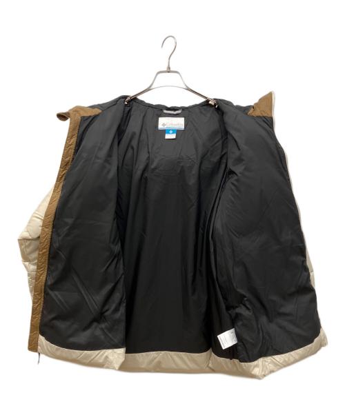 Columbia（コロンビア）Columbia (コロンビア) パフェクトIIフーデッドジャケット ブラウン×アイボリー サイズ:Lの古着・服飾アイテム