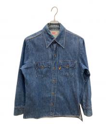 LEVI'S（リーバイス）の古着「70s BIG'E　デニムシャツ」｜インディゴ
