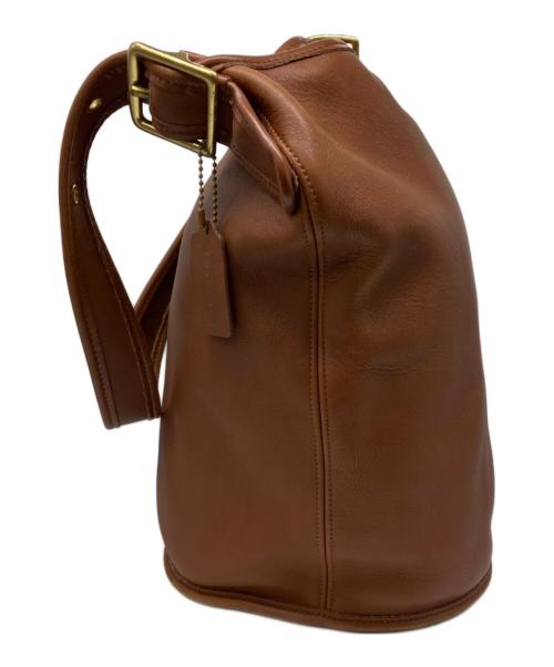 COACH（コーチ）COACH (コーチ) OLD COACH オールドコーチ バケツショルダーバッグ ブラウンの古着・服飾アイテム